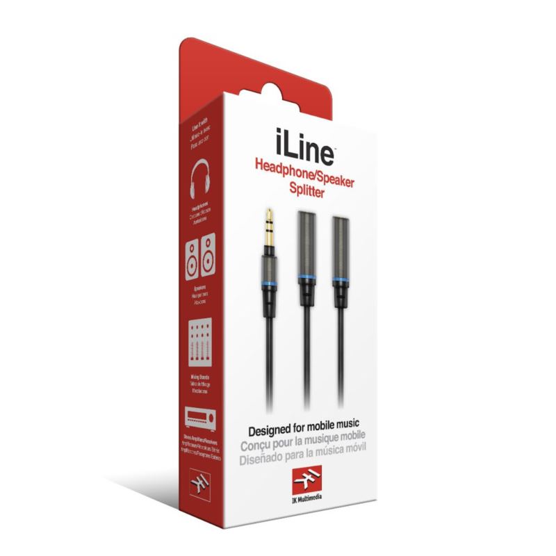 IK iLine Headphone Stereo Splitter